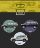 Toyota Prado 10-22 Models Car Body Color Stripe Decal Waistline Sticker.