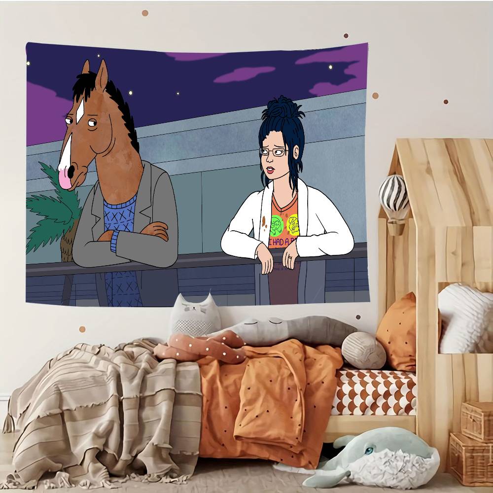 BBojack HHorsemans Tapestry Customizable Tapestries Of Various Styleswall Hangings Celebrity Photo Printingwall Hangings