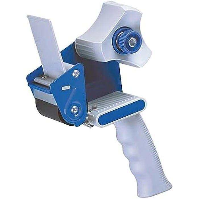 Dévidoir de ruban adhésif manuel - pka - 16082 - plastique - lame en acier - mixte