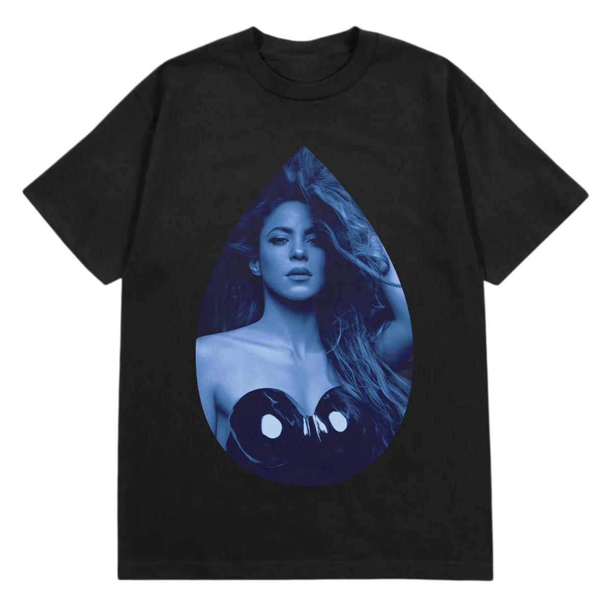 

Shakira Cascading Diamonds Tshirt Unisex and Women Summer Cotton Clothing Casual Fashion Round Neck Short Sleeved Tee Streetwear 4XL