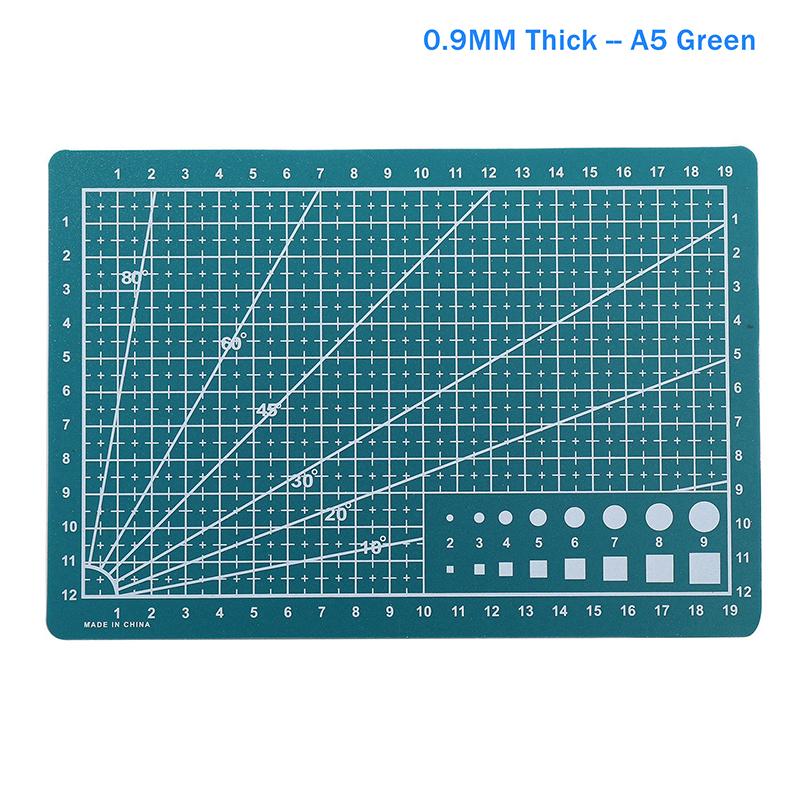 A4 A5 Solid Color Multi-Color Cutting Mat Sewing Mat Single-Sided Craft Pad Fabric Sewing And Making Cutting Board Diy Art Tool
