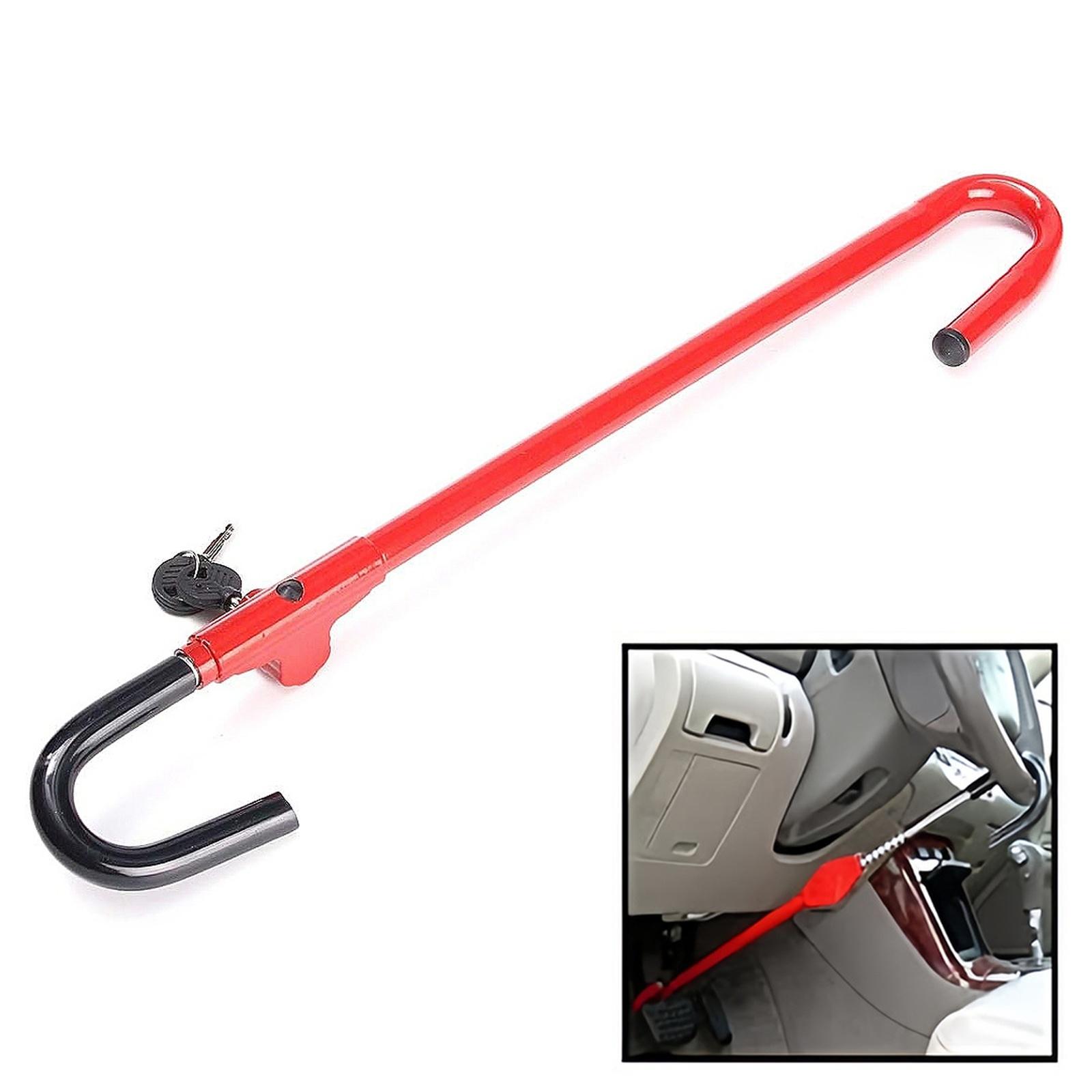 

Блокировка рулевого колеса автомобиля к педали тормоза для автомобилей, грузовиков, противоугонные блокирующие устройства, универсальная One Size