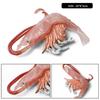 Oenux Ocean Animals Simulation Tiger Prawn Crayfish Shrimp Sea Life Model Figurines Action Figures Collection Toys For Kids Gift
