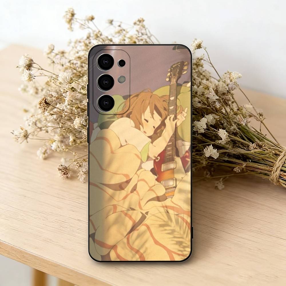 K-K-on! Anime Phone Case Black Silicone Soft For Samsung S25,S24,S21,S22,S23,S30,Ultra,S20,Plus,Fe,Lite