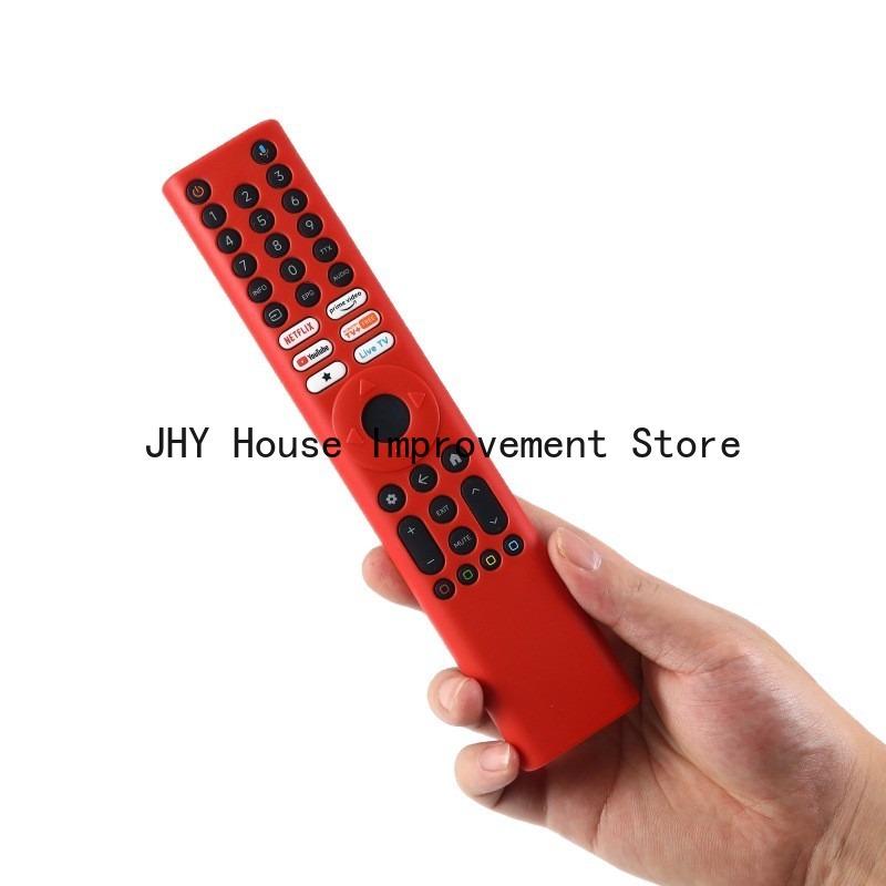 Silikonový ochranný kryt na dálkové ovládání Nárazuvzdorný měkký omyvatelný obal pro TV Xiaomi XMRM-P3 Chraňte své dálkové ovládání