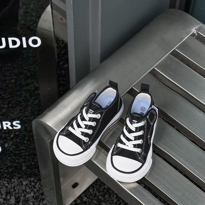 Children's Canvas Shoes Summer New Small, Medium and Large Boys and Girls Students Mango Head Board Shoes Sports and Leisure Shoes Tide