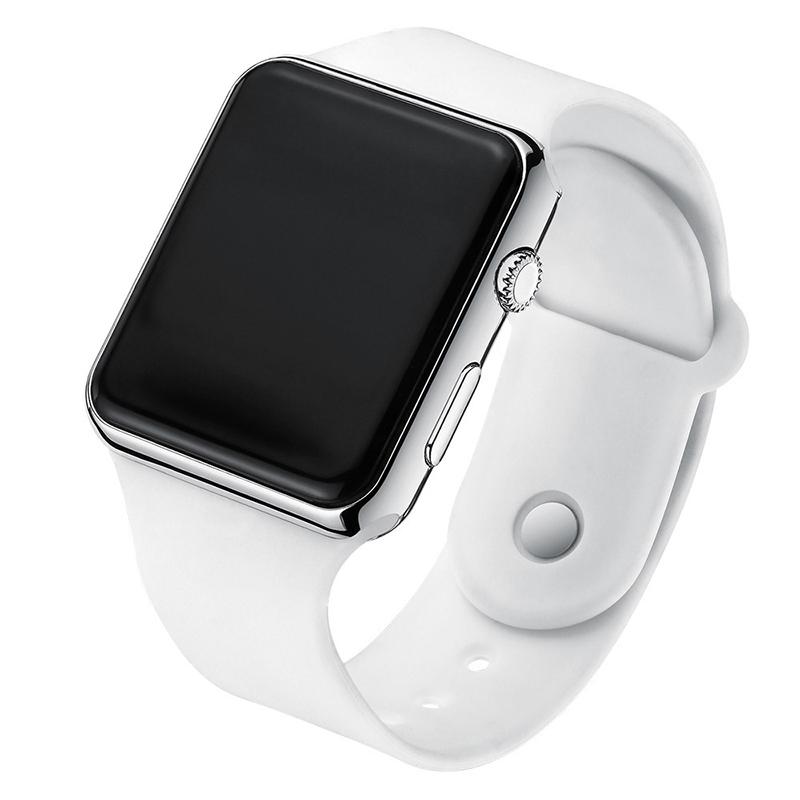 Sport Digital Watch Women Men Square Led Watch Silicone Electronic Watch Women'S Watches Clock Relogio Feminino Digital Reloj