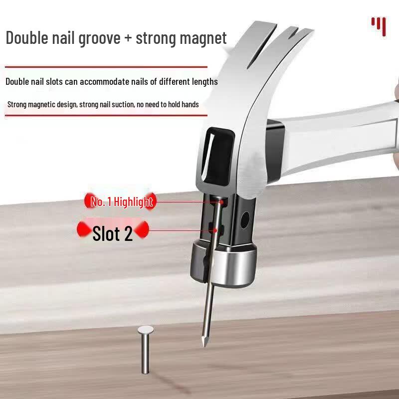 JNL High-Carbon Steel Claw Hammer