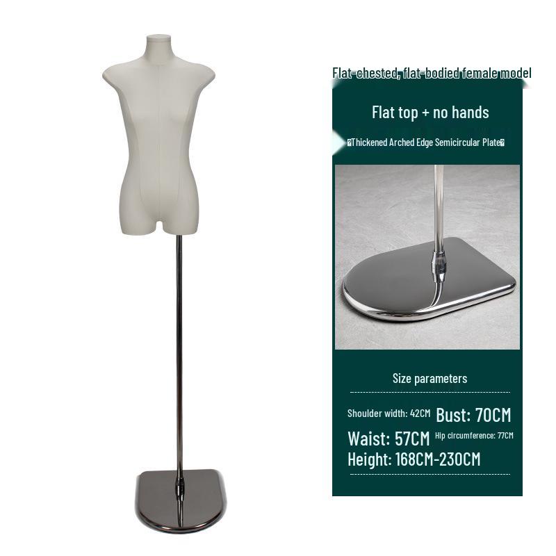 Korean-Style Women's Fabric-Wrapped Mannequin for Clothing Display