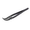 Stainless Steel Black Ceramic Tweezers For Electronic Welding Maintenance Tools