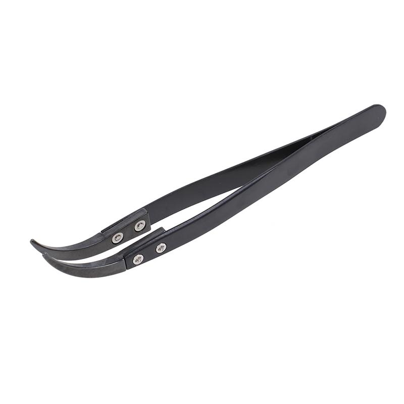 Керамические пинцеты из нержавеющей стали черного цвета для инструментов технического — фото 9