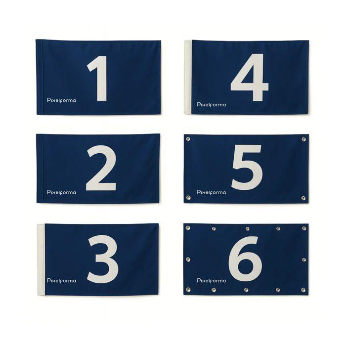 Drapeau Causapscal – 64 x 96 cm – Polyester – Œillets en fer – Résistant