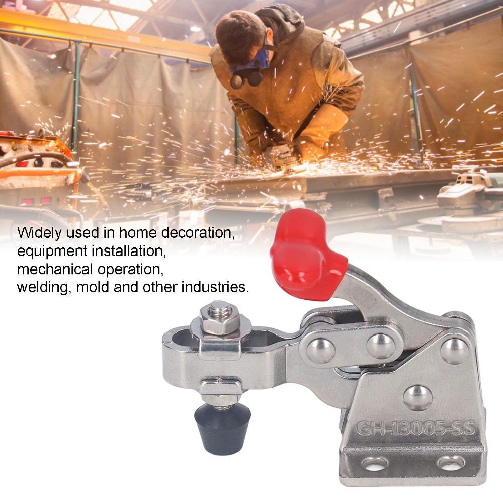 2pcs Precision Toggle Clamps Adjustable Quick Release Clamp Heavy Vertical Toggle Clamp  Welding