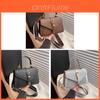 Elegant Pu Small Shoulder Bag With Top Flap Closure For Casual Outings