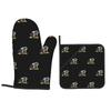 Valentino Rossi Oven Mitts and Pot Holder Sets of 2 for Baking Kitchen Cooking Grilling Resistant Non-Slip Gloves