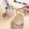 Multifunctional Desktop Stationery Storage Box Makeup Brush Storage Tube Compartment Pen Holder Storage Box Creative Compartment Pen Holder