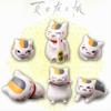 Large Size 6 Styles Natsume's Friend Cat Teacher Action Figure Anime Cat Twist Egg Micro Landscape Decoration Ornament Pvc Material