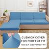 Solid Color Stretch Milk Silk Waterproof Sofa Slipcover