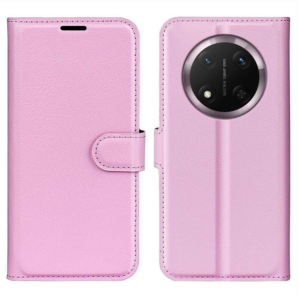 For Honor Magic7 Lite 5G/X9c 5G/X60 Pro 5G Case Litchi Texture Shockproof Leather Wallet Phone Cover