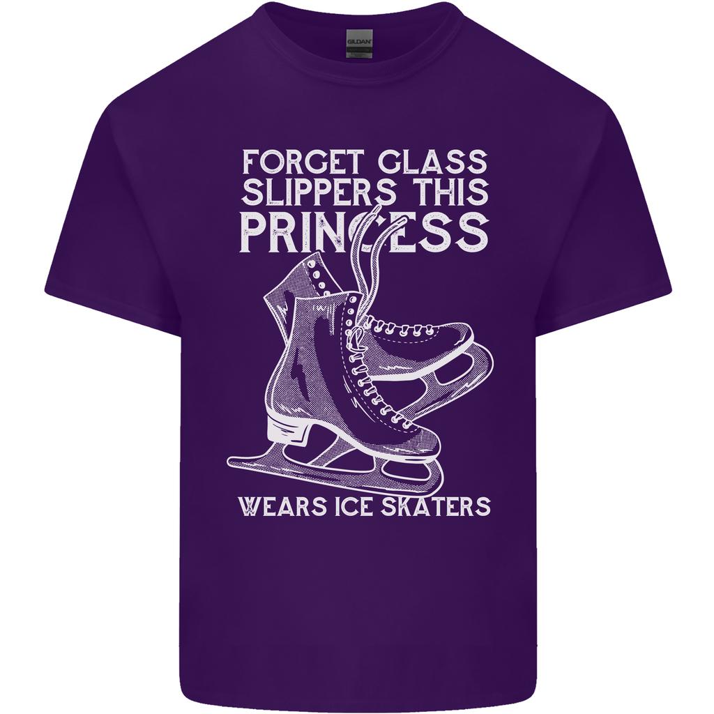 Funny This Princess Wears Ice Skates Skater Unisexs Light Cotton TShirt