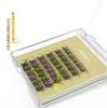 LASHIDOL False Eyelashes Eyelash Natural Fibers (Partial Application, Extensions, DIY, Look, Popular) - Reusable, High-Quality (NO.09 Daily)