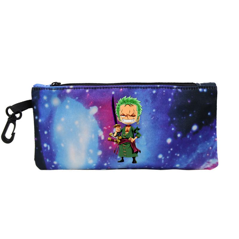 Animation Peripheral Printing Pencil Case Primary and Secondary School Students Stationery Zipper Pencil Case