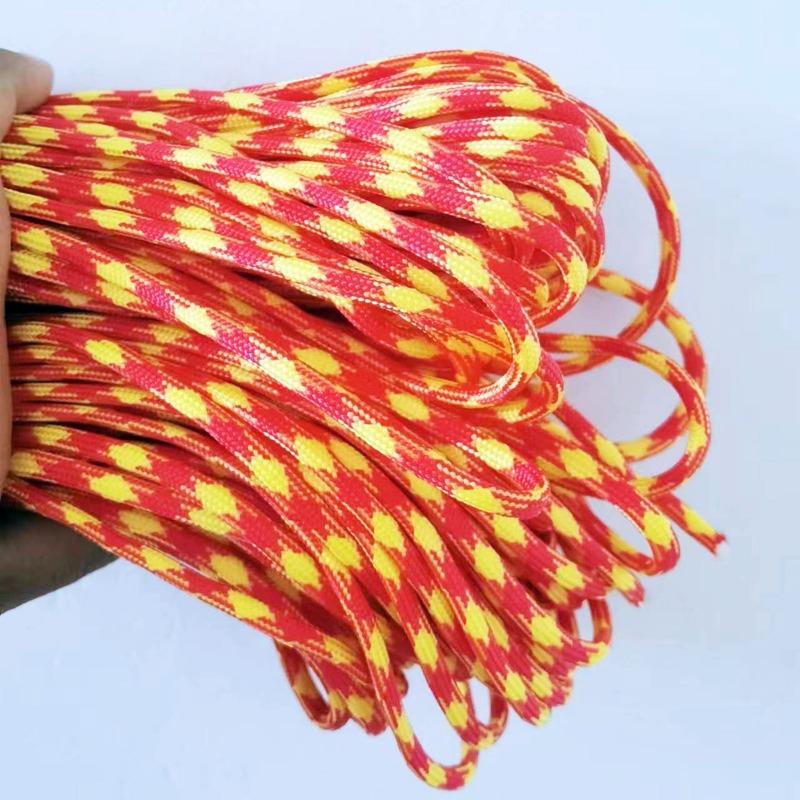 1Pc  Umbrella Rope Jewelry Woven Rope Multi-functional Mountaineering Paratrooper Traction Rope Escape Life-saving Equipment Safety Umbrella Rope