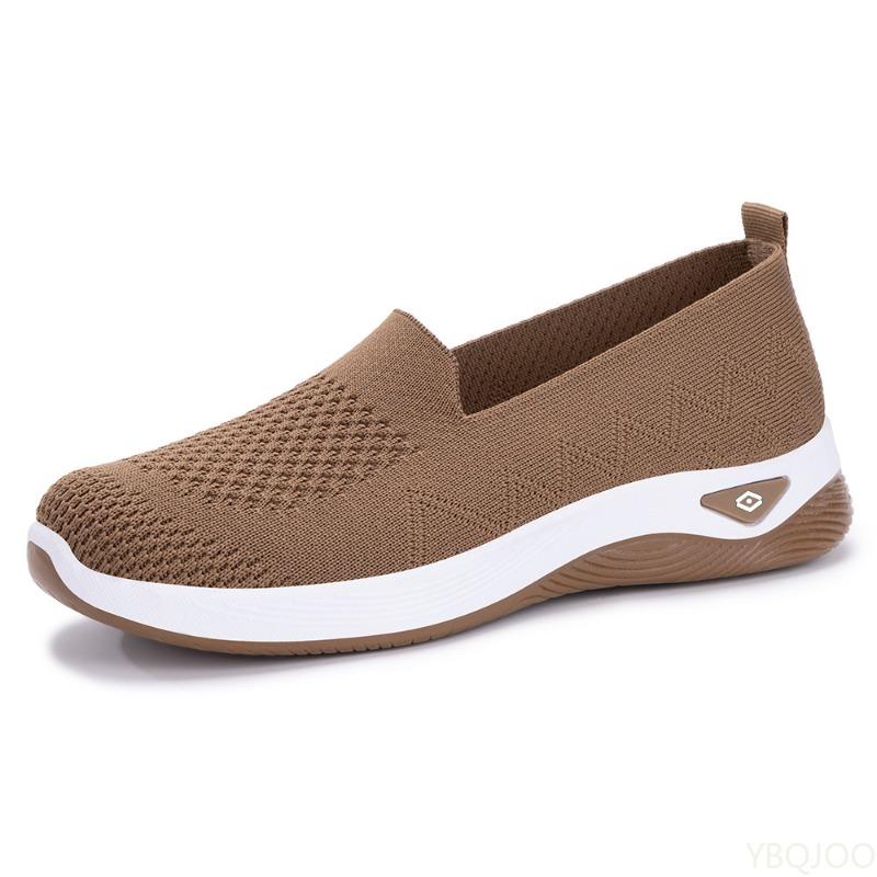 Summer Casual Soft Bottom Anti Slip Breathable One Foot Shoes for Women Shallow Mouth Comfortable Women's Sports Shoes