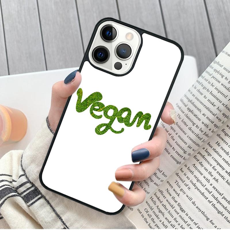 Vegan Vegetables Veggies Phone Case for iPhone 17 Air 16 15 14 12 13 PLUS 11 PRO MAX Cover Fundas