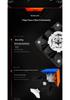 GANCUBE 356M 3x3 Magnetic Speed Cube - Professional Competition Speed, 4-Axis Distance, Matte Surface