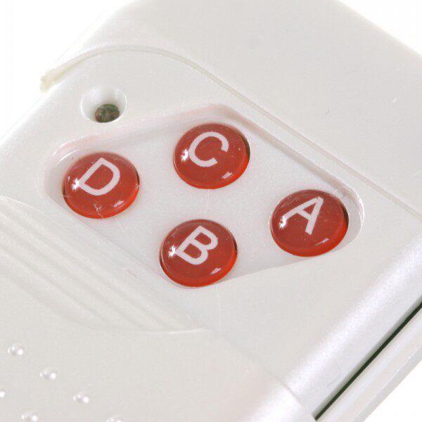 Smart 220V Four-Way Wireless Remote Control Switch Set
