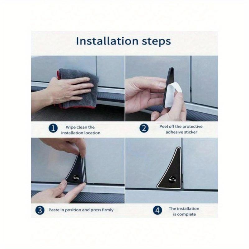 Car Door Edge Bumper Protector Trim, Anti-Collision Corner Guard Sticker
