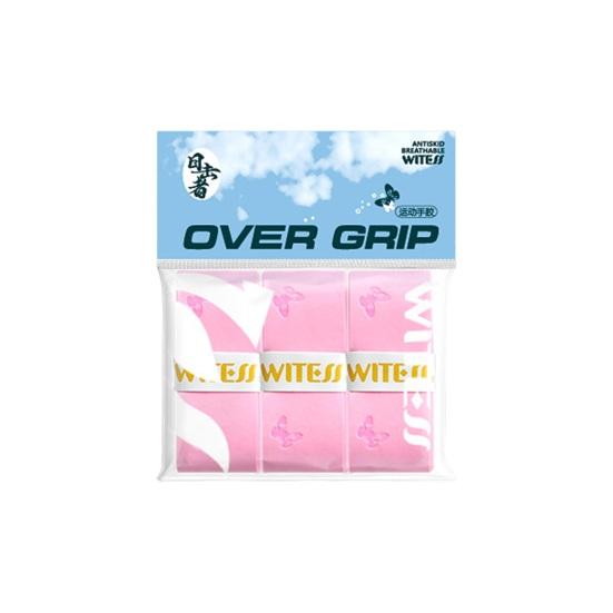 3Pcs Tennis Racket Grip Tape Soft Racquet Overgrips for Tennis Pickleball Badminton Anti-Slip