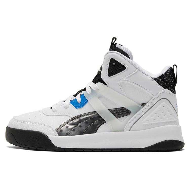 PUMA Unisex Backcourt White/Blue Men s 381129-01 EU 37