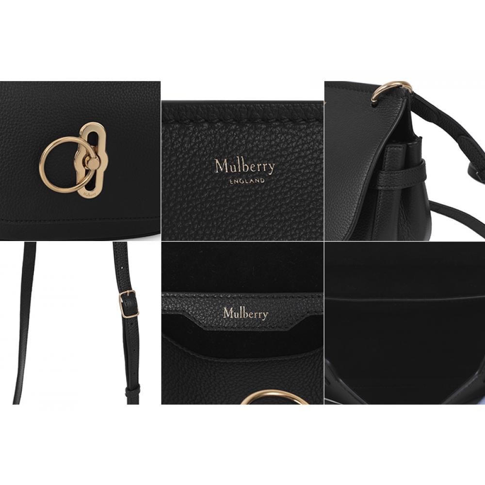 Mulberry Amberley Grain Small Satchel Crossbody Bag Hh4966 205 A100