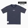Loose FiT STriped T shirT Obsidian Ucj690 695