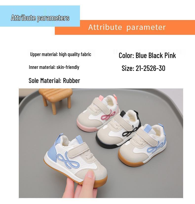 Spring New Baby Toddler Non-slip Soft Sole Walking Shoes - Boys & Girls Casual Sneakers