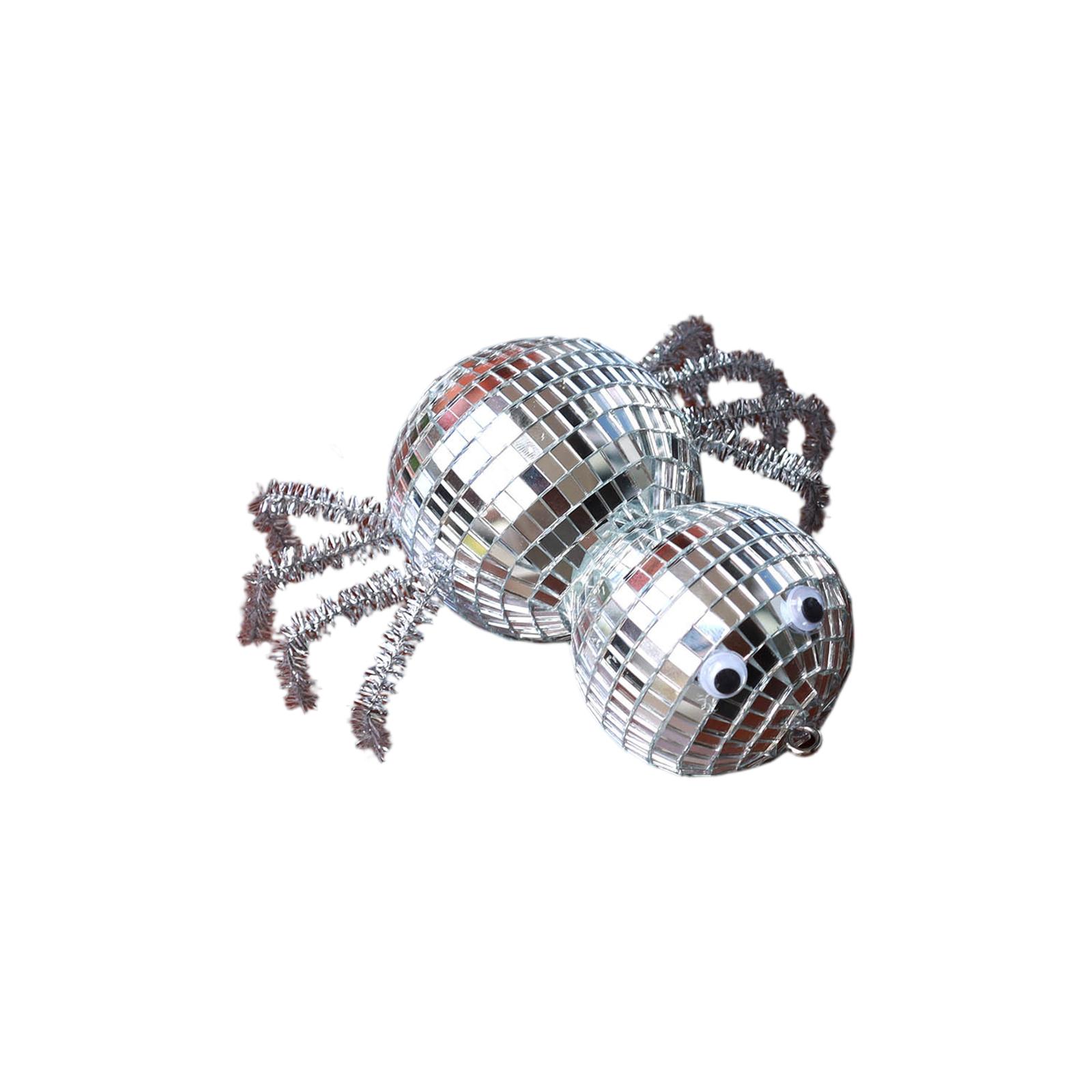 

Spider Disco Ball (Hanging Halloween Decor) One Size