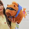 Stuffed Capybara Plush Toy Fluffy Capybara Fluffty Doll Capybara Stuffed Doll  Kids Birthday Gifts