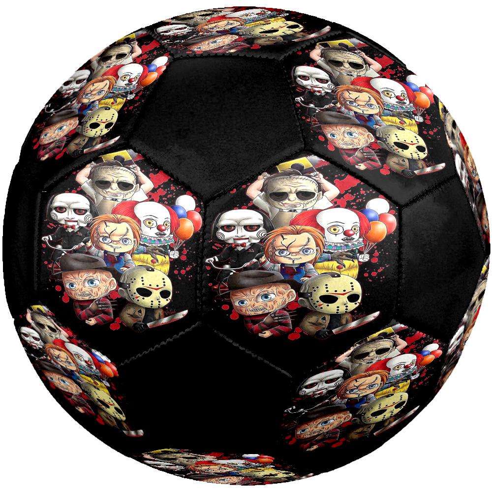 Halloween Horror Theme Size 5 Soccer Ball, Suitable for Both Indoor and Outdoor Matches, a Gift Suitable for Everyone.