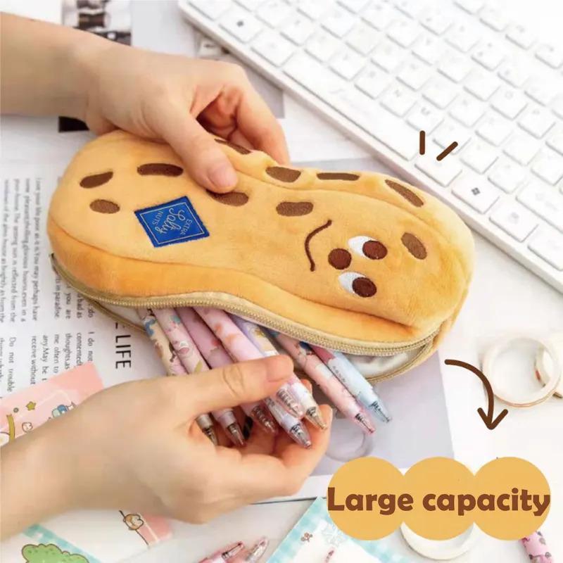 Astuccio Carino ad Alta Capacità - Scatola Porta Penne Kawaii, Beauty Case Multi-Uso per Ritorno a Scuola & Cancelleria da Ufficio