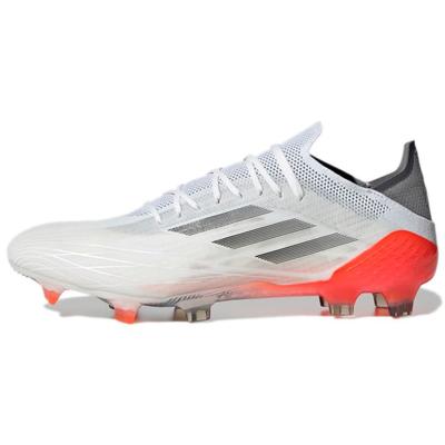 adidas X Speedflow.1 FG Weiß Solar Rot Unisex Sneakers Wolkenweiß Eisenmetallic FY6869