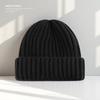 Large Size Face Slim Hat for Women Autumn and Winter Solid Color Thick Knitted Hat  Cold Proof and Versatile Ear Protecting Wool Hat for Men