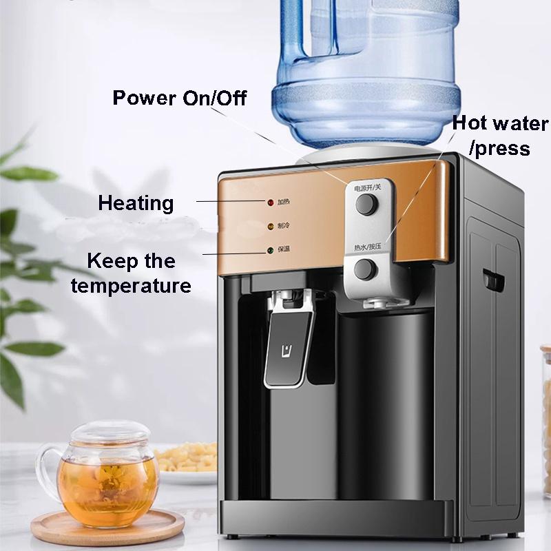 Dispensador de Água Quente/Fria 220V 500W Mini de Mesa Elétrico Automático Bebedouro Para Casa Escritório Café Chá Bar
