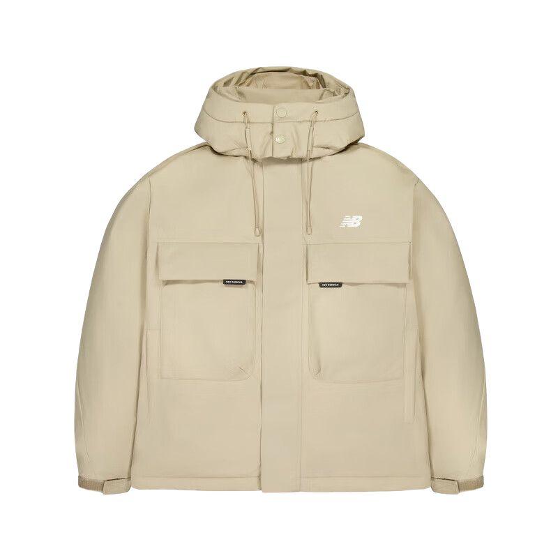 New Balance Sports Life Collection Down Jacket Men s Ecru AMJ44399-SOT S/165
