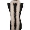 Thickened Encrypted Large Turkey Feather Strips Colored Top Scarves Stage Performance Costume Accessories