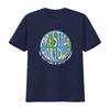 Prestige Worldwide T-Shirt vintage gewaschenes Oberteil für den Alltag Stilvoll dehnbar Designer-Kleidung Atmungsaktiv leicht weich