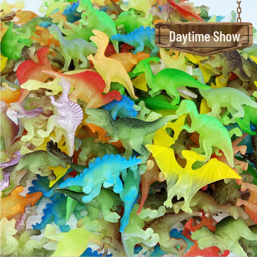 Glow-in-the-Dark Soft Rubber Dinosaur Toy for Kids