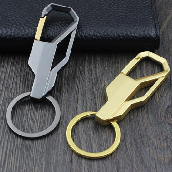 Gifts Simple Metal Keychain Key Chain Car Business Key Ring