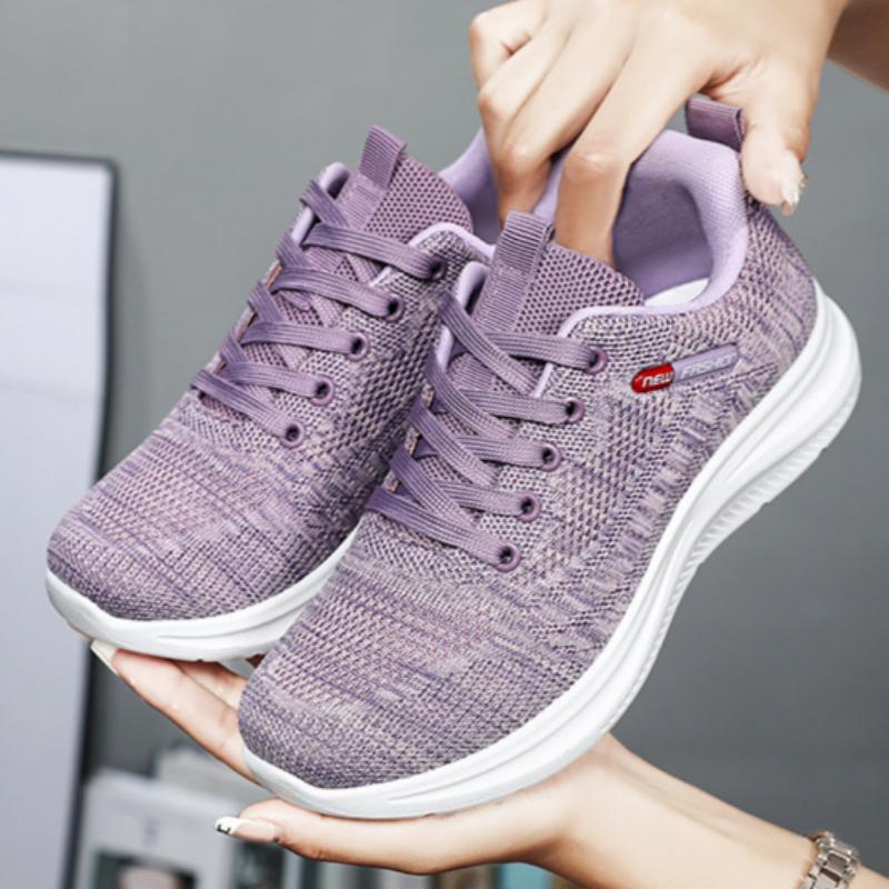 Summer Flying Mesh Shoes Soft Sole Casual Women's Sports Shoes